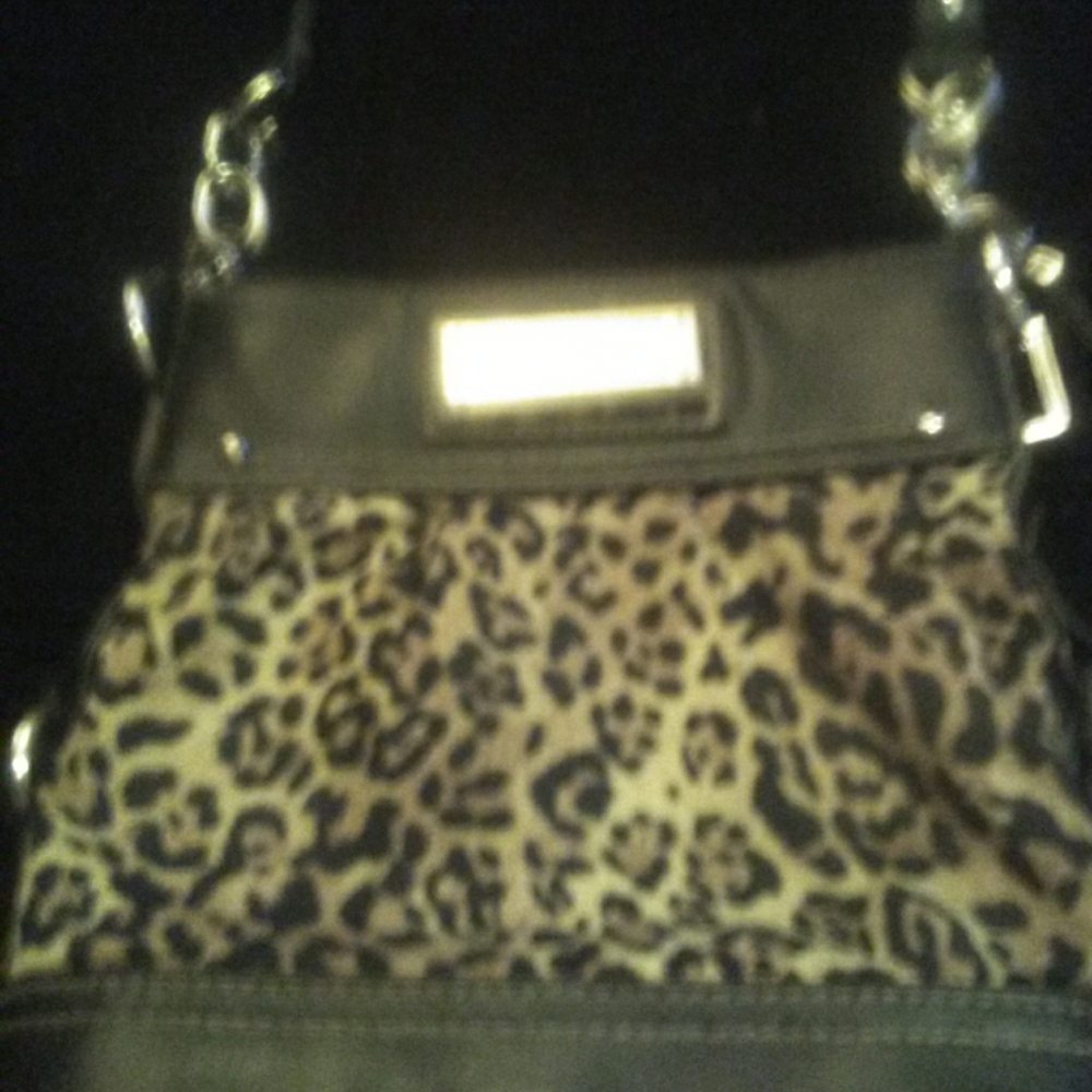 Crossbody Bag by CHAPS-Leopard print